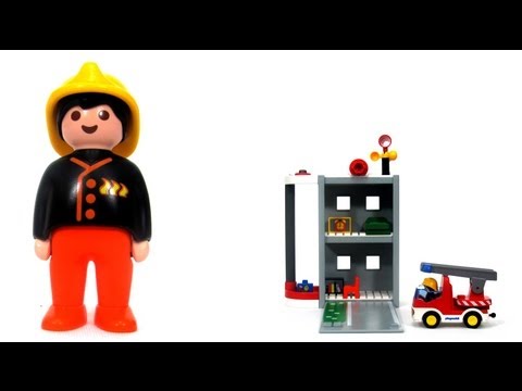 Playmobil Toys | 1.2.3 Take Along Fire Station Toy Review