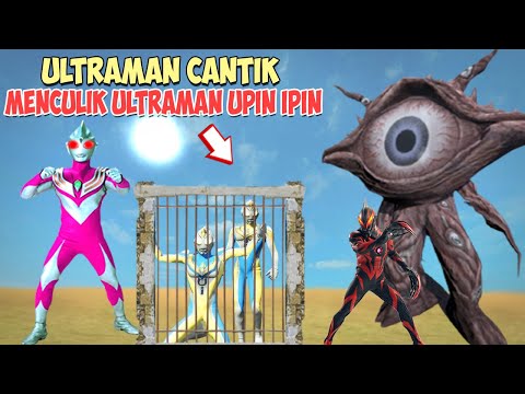 ULTRAMAN CANTIK KAK ROS MENCULIK ULTRAMAN UPIN IPIN DIKURUNG MONSTER DAJJAL, GTA Lucu