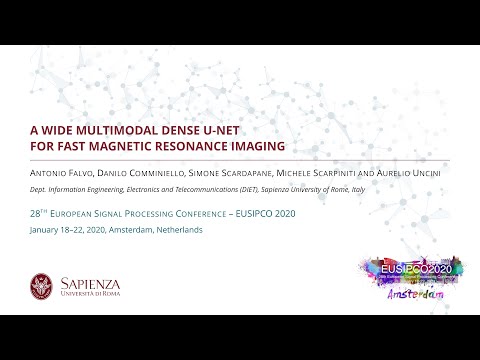 A Wide Multimodal Dense U-Net for Fast Magnetic Resonance Imaging (EUSIPCO 2020)