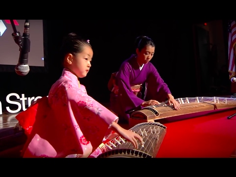Japanese Harp: Akino and Yoshino Watanbe and Sumie Kaneko at TEDxBeaconStreet