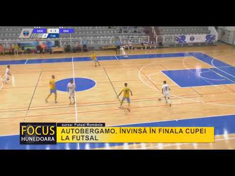 AUTOBERGAMO, ÎNVINSĂ ÎN FINALA CUPEI LA FUTSAL