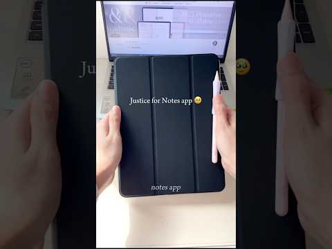 I regret not using Notes app earlier 😫 #notesapp #ipad