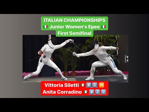 Italian Championships 2022 JWE - L4 - Vittoria Siletti v Anita Corradino