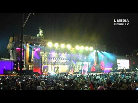 Silvester am Brandenburger Tor Willkommen 2013