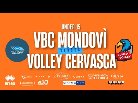 under 15 VBC MONDOVI vs CUNEO VOLLEY CERVASCA
