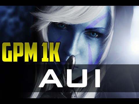 DC AUI Plays DROW RANGER - GPM 1K 20 KILLS - THE POWER OF ETHERAL BLADE