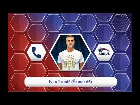 Najava 17. kola (muškarci) ARKUS lige - igrač ekipe Samota 65 - Ivan Lomić