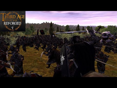 ORC CIVIL WAR FOR THE SPIDERS DEN (Battle Replay) - Third Age: Total War (Reforged)
