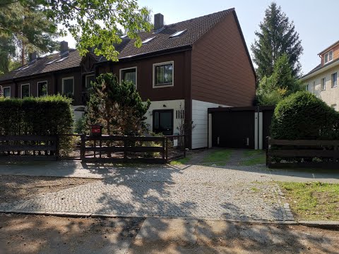 Die Natur gibt den Ton an - Reihenendhaus mit Garage in Berlin/Reinickendorf