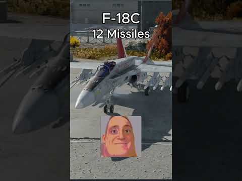 How Many Missiles can the new Jets Carry in #warthunder?? |  #warthundergame #update #f18 #su30sm