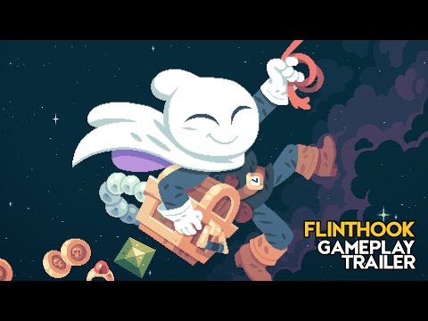 FLINTHOOK Gameplay Trailer! OUT NOW! ❤️⚓️ thumbnail