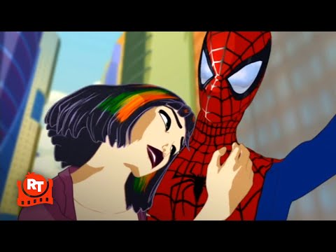 スパイダーマン - セクシーゴスがスパイダーマンに夢中 (S1E6) | Movieclips (Spider-Man - Sexy Goth Crushes on Spider-Man (S1E6) | Movieclips)