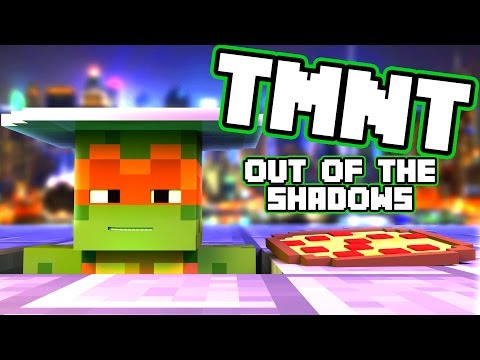 Minecraft Parody - TMNT: OUT OF THE SHADOWS! - (Minecraft Animation)