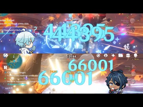 Chongyun Kaeya Hidden Strife Day 5 Dire Straits | Genshin Impact