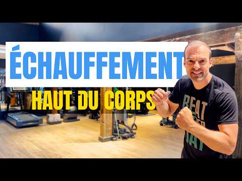 Quick UPPER BODY WARM-UP 🔥 for your MUSCLE workout #tonytinspire