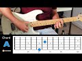 GET YOU THE MOON (Kina ft Snow) GUITAR TUTORIAL in 1 minute !