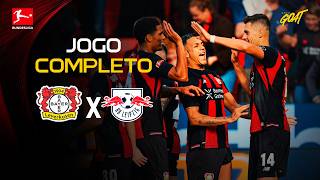 BAYER LEVERKUSEN X RB LEIPZIG | JOGO COMPLETO | BUNDESLIGA