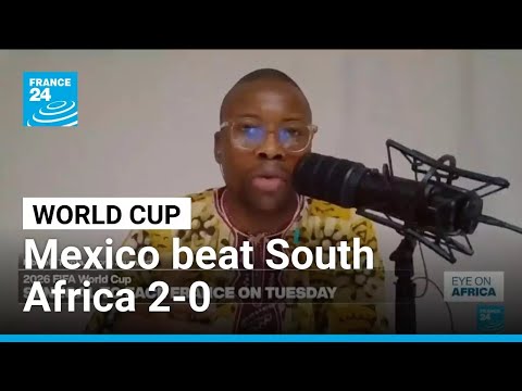 World Cup: Mexico beat South Africa 2-0