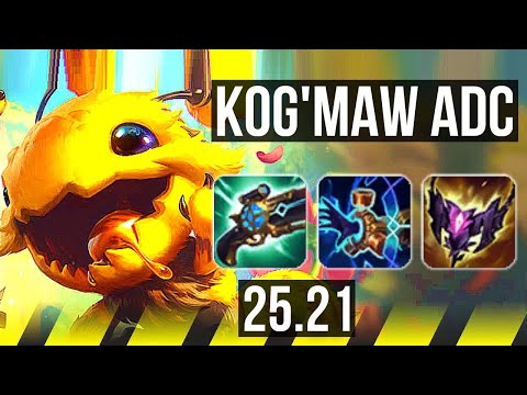 KOG'MAW & Neeko vs JINX & Senna (ADC) | 6/1/6 | EUW Challenger | 25.21