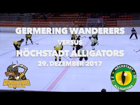 Highlights Germering Wanderers vs Höchstadt Alligators - 29. Dezember 2017