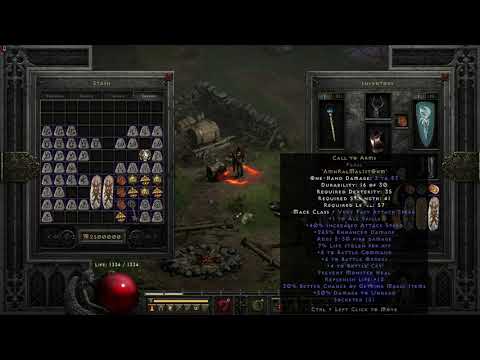 D2R: Made my first own Call to Arms Runeword. You wont believe how its rolled!!!