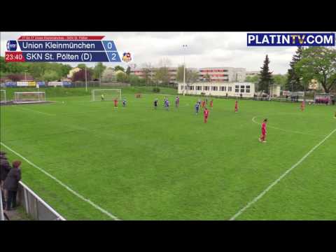 17.04.17 Union Kleinmünchen - SKN St. Pölten Frauen - Highlight  (1. Halbzeit / 23:43) am 17.04.2017