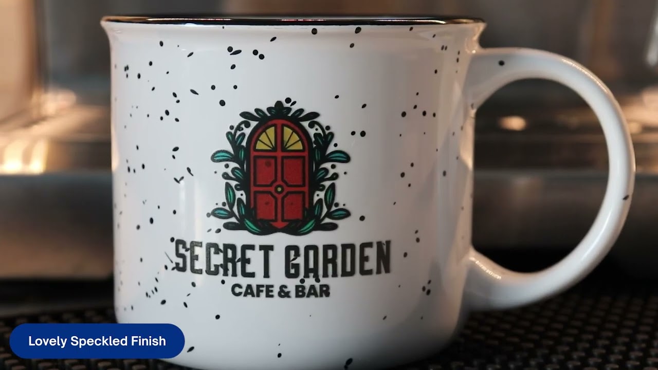 13 oz. Ceramic Campfire Coffee Mugs