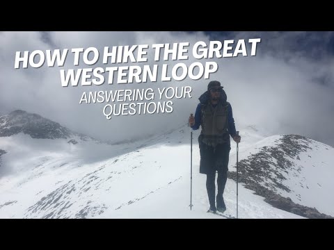 How to backpacking 7,000 miles in 7 months... answering your Great Western Loop questions