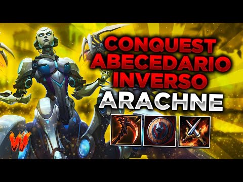 ARACHNE, DOMINATING THE SOLO FUERTE - Warchi - Smite Master Conquest ABC Inverso