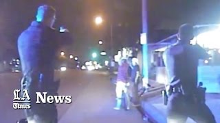 Newly released Gardena Police videos show officers killing unarmed man