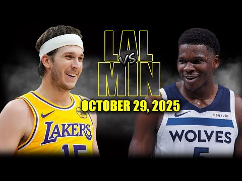 Minnesota Timberwolves 115 - Los Angeles Lakers 116