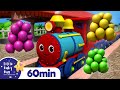Color Balloon Train Song More Nursery Rhymes And Kids Songs Little Baby Bum