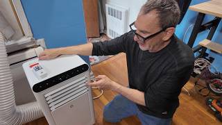 Garvee 3-in-1 Portable Air Conditioner, 8,000 BTU Portable 3 and 1 air, dehumidifyer, and fan