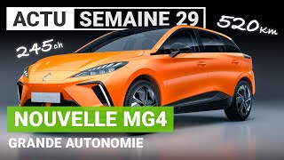 Nouvelle MG4 : autonomie record et prix canon !