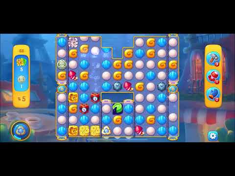 Fishdom 10821 fase Level 68