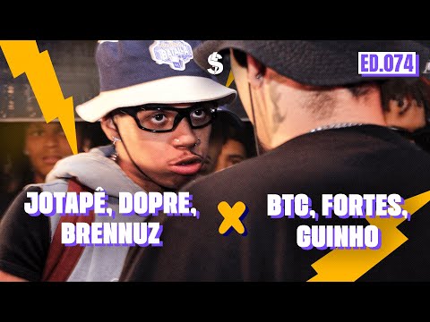 (MELHOR DO BRASIL) JOTAPÊ, DOPRE e BRENNUZ x BTC, FORTES e GUINHO | SEGUNDA FASE | BDS TRIOS #74