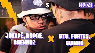 (MELHOR DO BRASIL) JOTAPÊ, DOPRE e BRENNUZ x BTC, FORTES e GUINHO | SEGUNDA FASE | BDS TRIOS #74
