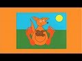 Kangaroo Foot Print Picture Mister Maker