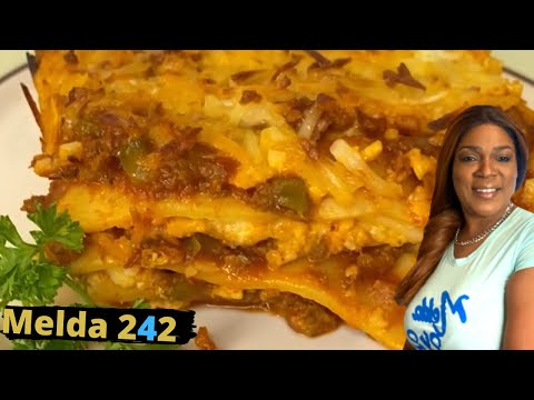 BEEF LASAGNA (Made the Bahamian way - Try it today)