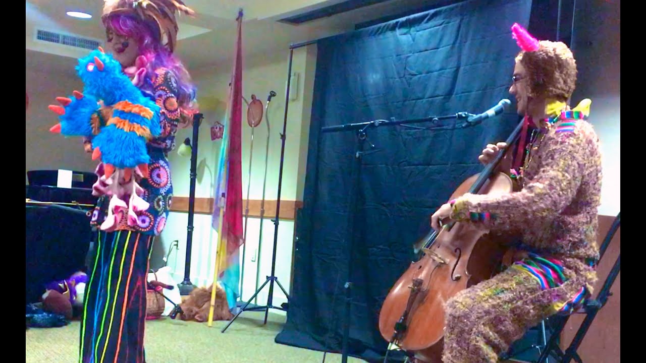 Hire Giant Puppets Save the World Educational Entertainment in Grass