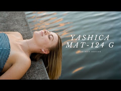 YASHICA MAT 124G Portrait Session | First time shooting medium format 120mm | Delta 400 & Portra 400