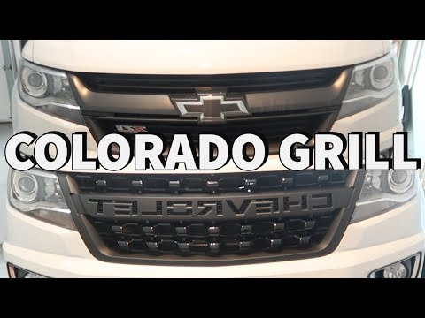 2017 CHEVY COLORADO GRILL INSTALLATION
