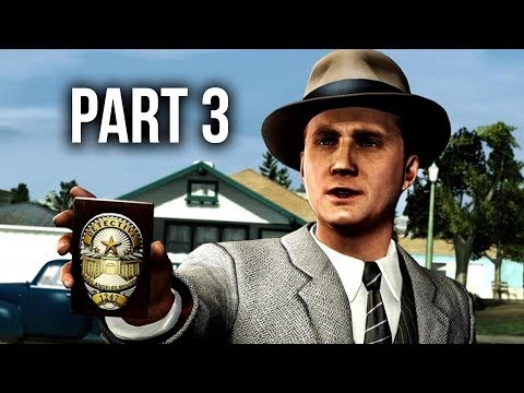 LA Noire Remastered Gameplay Walkthrough Part 3 - THE DRIVER'S SEAT (Xbox One X)
