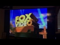 Fox Video And THX Logo 1997