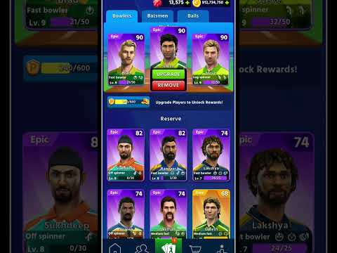 Finally 1 Bowler Fully Upgraded Cricket League By Miniclip