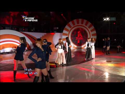 4Minute - Volume Up [SBS 2012 Incheon K-Pop Concert]  Live HD
