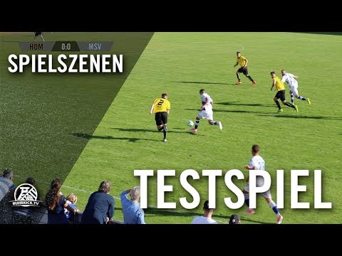 VfB Homberg - MSV Duisburg (Testspiel) - Spielszenen