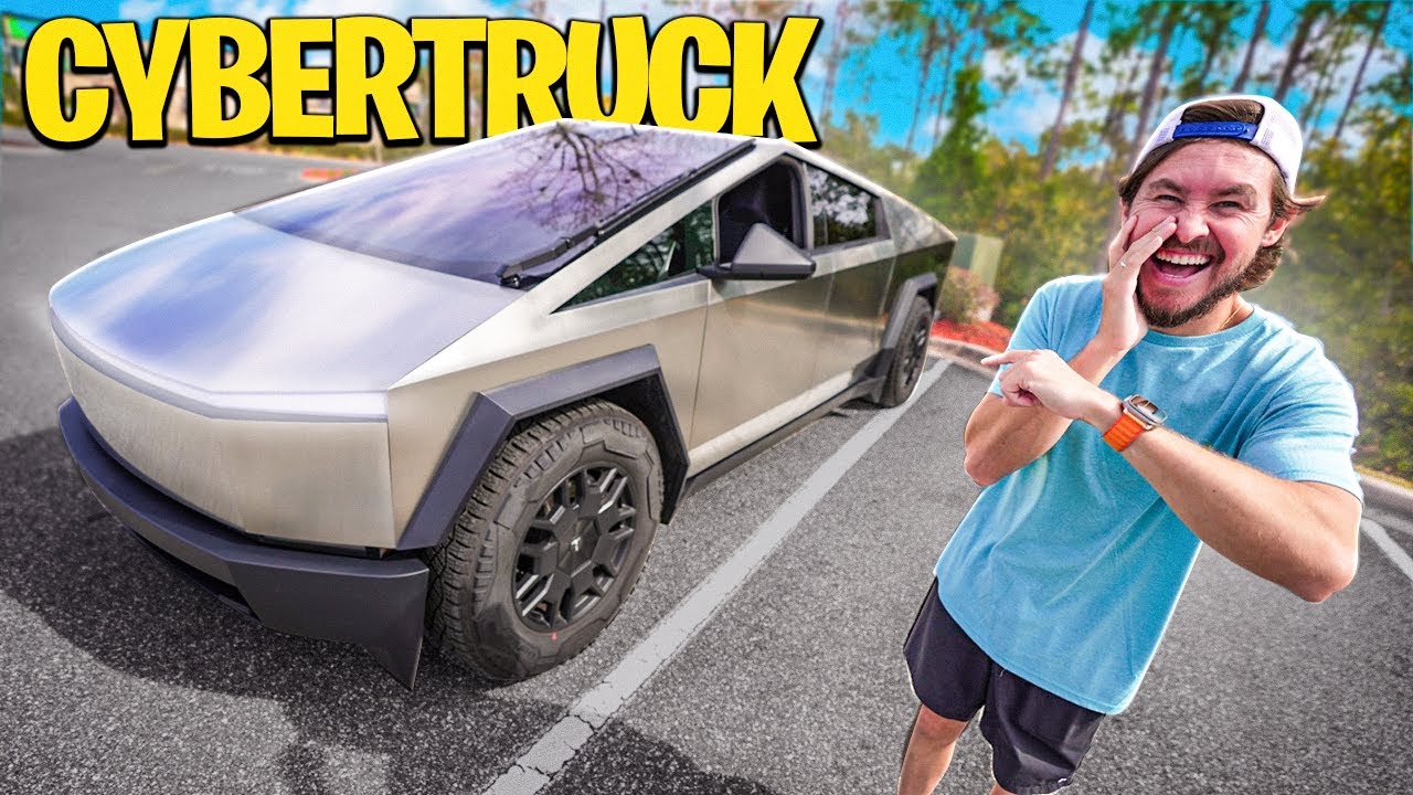 ESSE É MEU NOVO TESLA CYBERTRUCK NOS ESTADOS UNIDOS