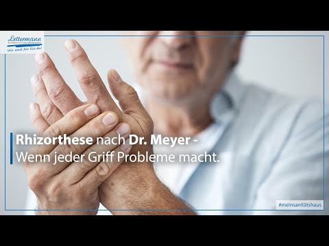 Rhizorthese nach Dr. Meyer beim Sanitätshaus Lettermann