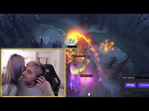 Arteezy screams after getting DOOMED & gets a Welcome Home Kiss by Dove 💙